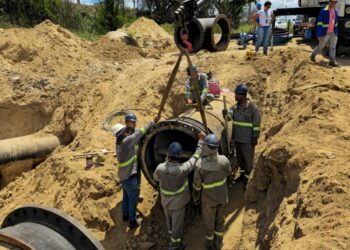 Interligação da Adutora do Agreste em Caruaru reforçará abastecimento de cidades atendidas pelo Tramo Sul do Sistema Jucazinho