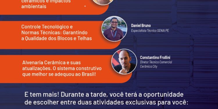 SENAI realiza evento da Indústria da Cerâmica Vermelha, em Caruaru