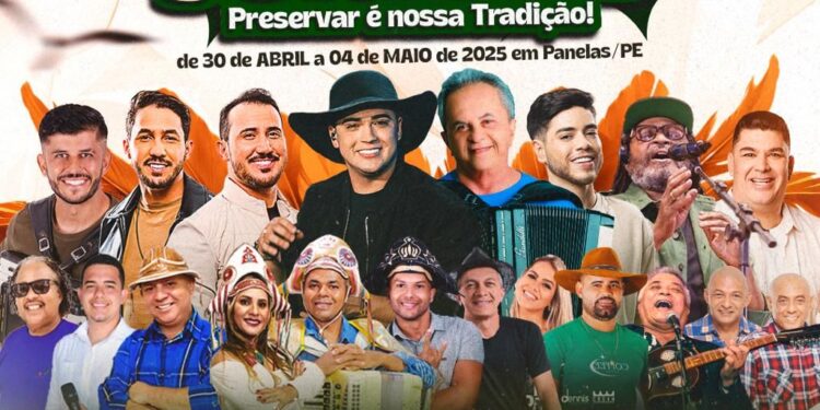 Natanzinho Lima, Iguinho e Lulinha, Thiago Freitas, Flávio José e Edson Gomes estão entre as atrações confirmadas