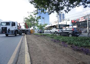 Prefeitura de Caruaru inicia construção de pista de caminhada na Avenida Agamenon Magalhães