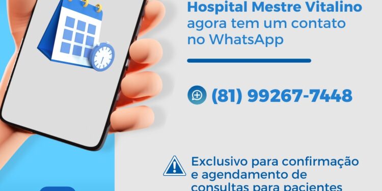 HMV lança WhatsApp para agendamento de consultas de pacientes egressos