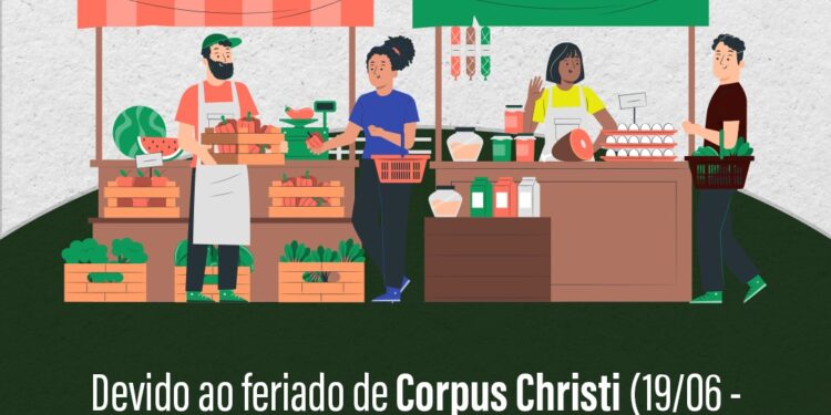 Devido ao feriado de Corpus Christi, Feira da Agricultura Familiar será antecipada em Caruaru