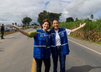 Governadora Raquel Lyra entrega PE-062 requalificada, rodovia que impulsiona o desenvolvimento econômico na Mata Norte