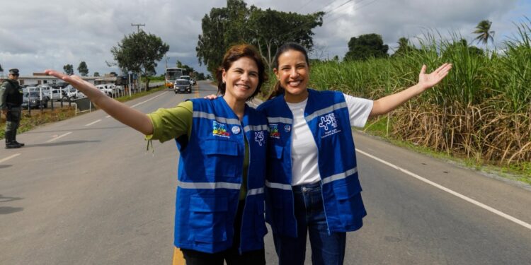 Governadora Raquel Lyra entrega PE-062 requalificada, rodovia que impulsiona o desenvolvimento econômico na Mata Norte
