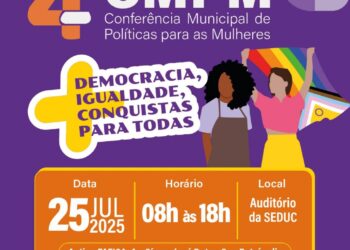 Caruaru sedia a 4ª Conferência Municipal de Políticas para as Mulheres na próxima sexta-feira (25)