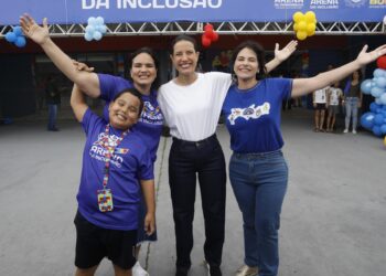 Arena da Inclusão: governadora Raquel Lyra reforça importância do acolhimento e do cuidado para as pessoas com deficiência e seus familiares