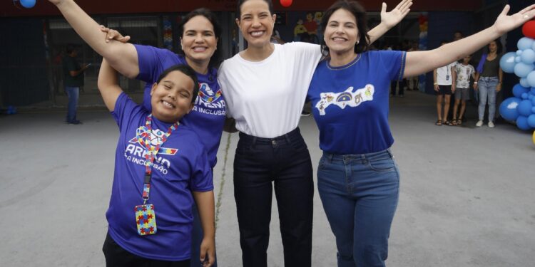 Arena da Inclusão: governadora Raquel Lyra reforça importância do acolhimento e do cuidado para as pessoas com deficiência e seus familiares