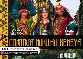 Caruaru recebe cerimônia Huni Kuî da Comitiva Nuku Hui Keneya em Serra dos Cavalos