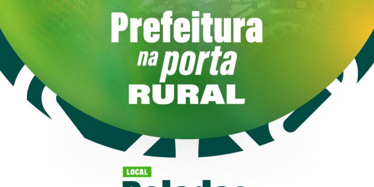 Primeira edição do Prefeitura na Porta Rural acontece em Peladas nesta segunda-feira (6)