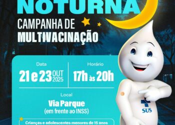 Prefeitura de Caruaru promoverá vacinação noturna na Via Parque nos dias 21 e 23 de outubro