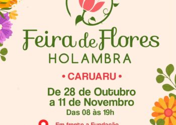 Caruaru recebe nova edição da tradicional Feira de Flores de Holambra
