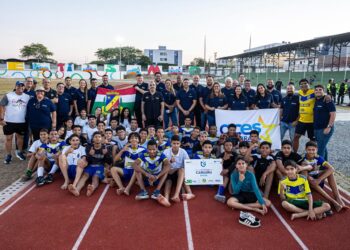 Primeiro dia da visita da comitiva europeia é marcado por atividades esportivas e entrega do dossiê de Caruaru