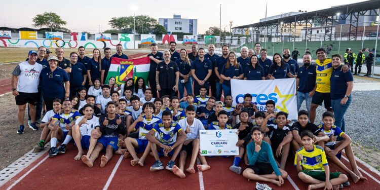 Primeiro dia da visita da comitiva europeia é marcado por atividades esportivas e entrega do dossiê de Caruaru