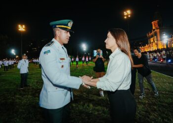 Juntos Pela Segurança: governadora Raquel Lyra reforça segurança de Pernambuco com a formatura de 148 novos oficiais da PMPE