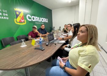 AMC recebe representantes do município de Palmares e apresenta modelo de trabalho no trânsito de Caruaru