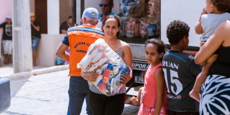Prefeitura de Caruaru conclui entrega de cestas básicas para famílias atingidas pela estiagem