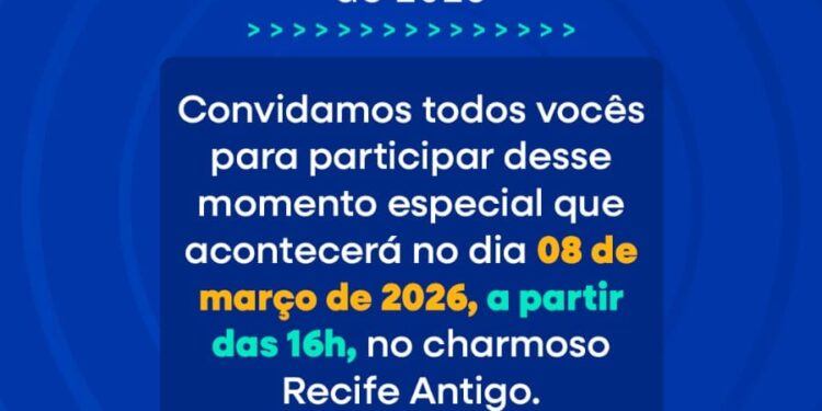 Secretaria de Turismo e Lazer de Pernambuco inicia ciclo do “Perambulando 2026” no Recife Antigo neste domingo