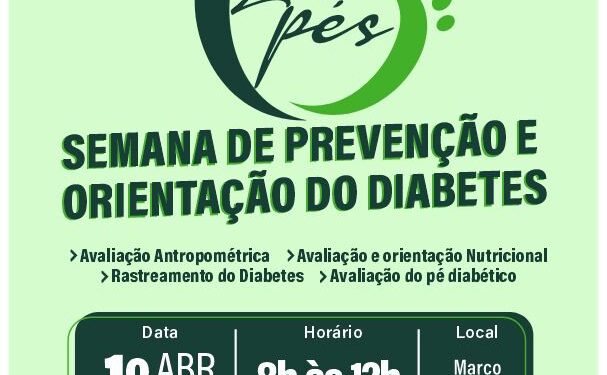 Prefeitura de Caruaru realizará, no dia 1º, campanha de conscientização sobre cuidados com pés diabéticos