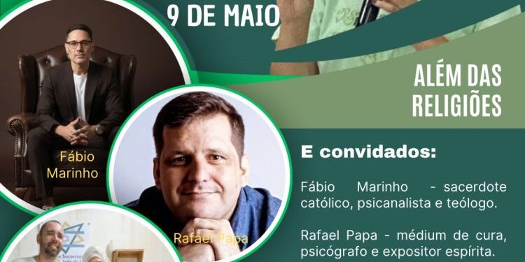 Centro Espírita Irmã Gertrudes realiza evento “Além das Religiões”, com Maira Rocha