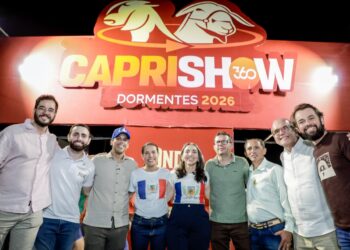 Em Dormentes, durante a Caprishow 2026, governadora Raquel Lyra inaugura requalificação do Pátio de Feiras e Eventos e celebra certificação do Berganês como primeira raça ovina originária de Pernambuco