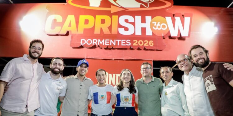Em Dormentes, durante a Caprishow 2026, governadora Raquel Lyra inaugura requalificação do Pátio de Feiras e Eventos e celebra certificação do Berganês como primeira raça ovina originária de Pernambuco