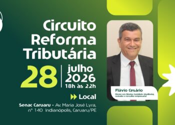 Circuito de Reforma Tributária realizado pela Fecomércio-PE chega a Caruaru com orientações práticas para empresas