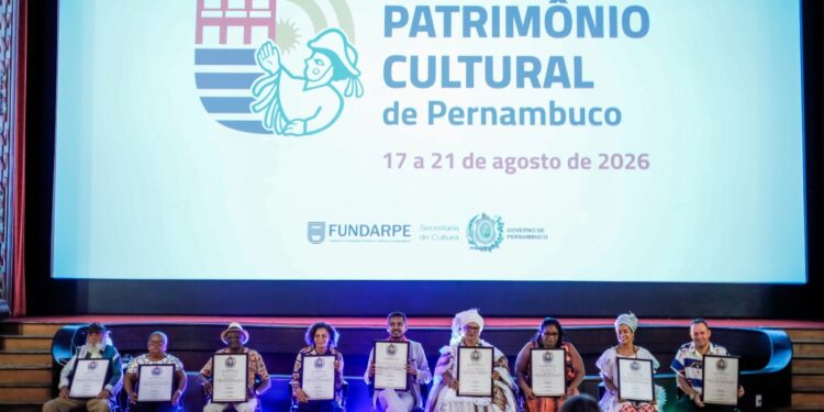 Governo de Pernambuco diploma dez novos Patrimônios Vivos do Estado e celebra a cultura popular
